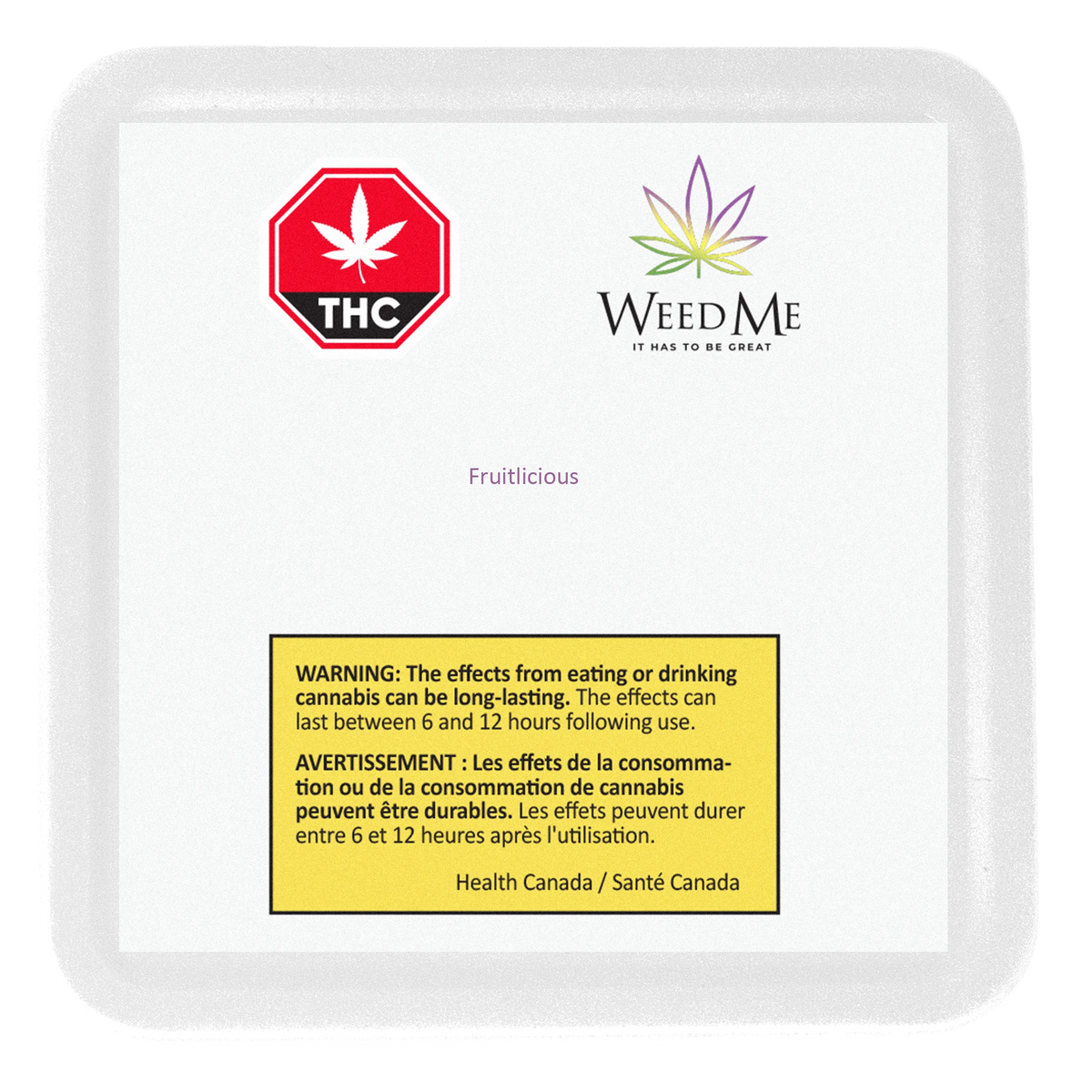 WEED ME MAX FRUITLICIOUS (H) PRE-ROLL 0.5G X 6