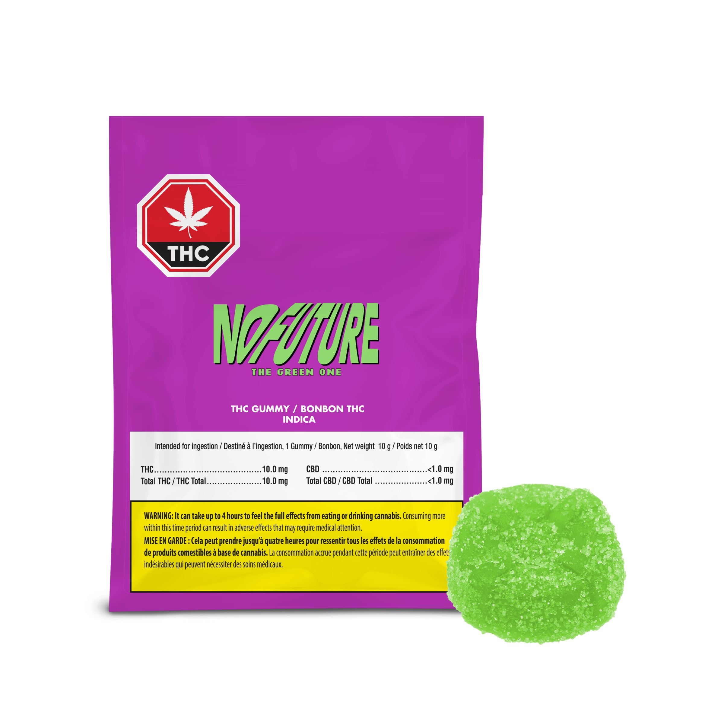 NO FUTURE GREEN (IND) CHEW - 10MG THC X 1