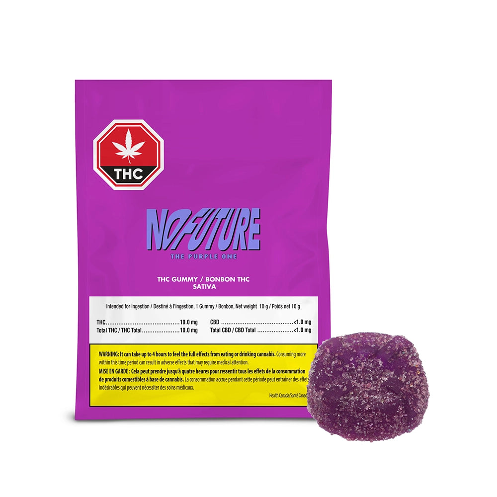 NO FUTURE PURPLE (IND) CHEW - 10MG THC X 1