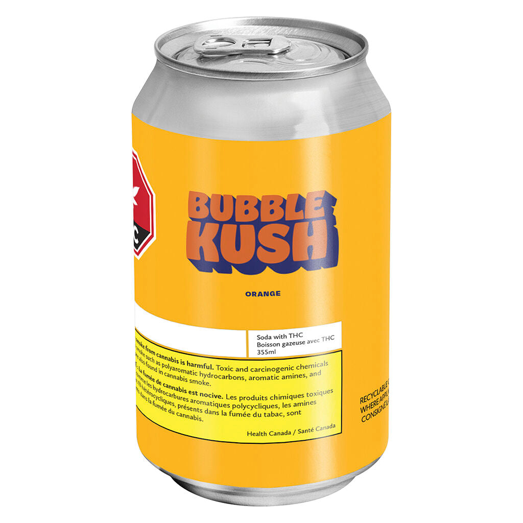BUBBLE KUSH ORANGE (H) BEV - 10MG THC X 355ML