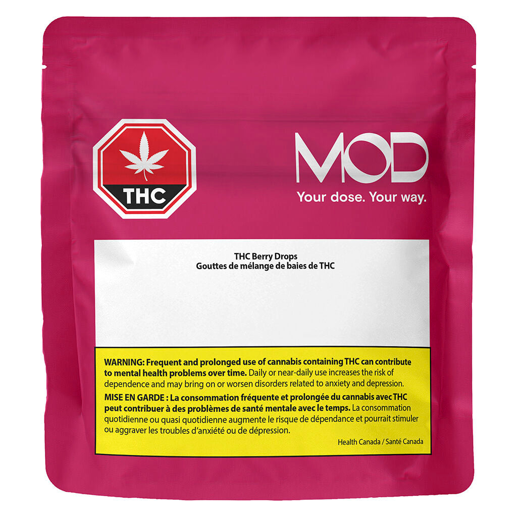 MOD THC BERRY DROPS (H) OIL - 60MG THC - 3ML