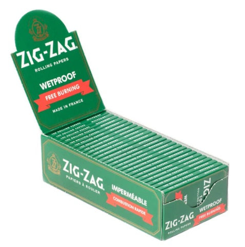 ZIG ZAG GREEN WETPROOF 1 1/2"