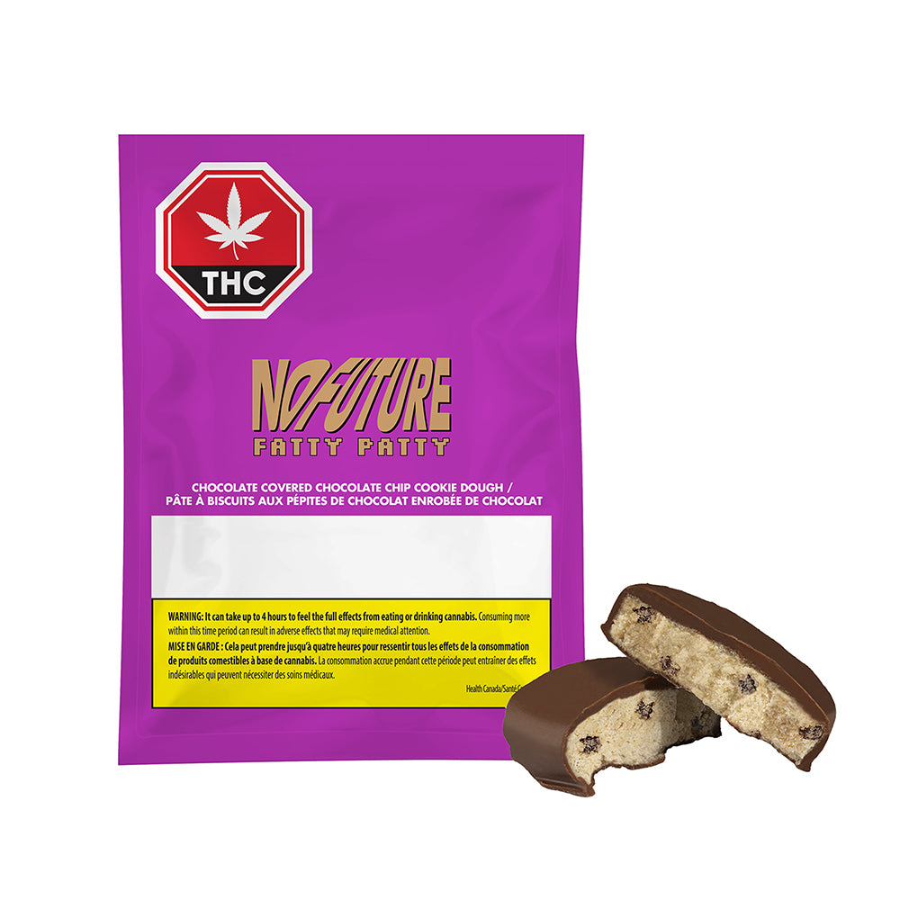 NO FUTURE FATTY PATTY COOKIE DOUGH (H) CHOC - 10MG THC X 1
