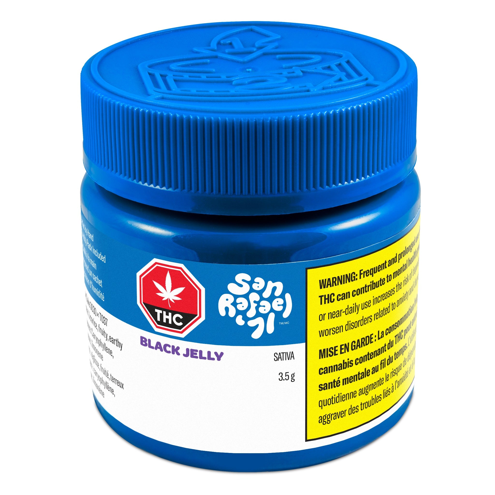 SAN RAFAEL 71 BLACK JELLY (S) DRIED - 3.5G