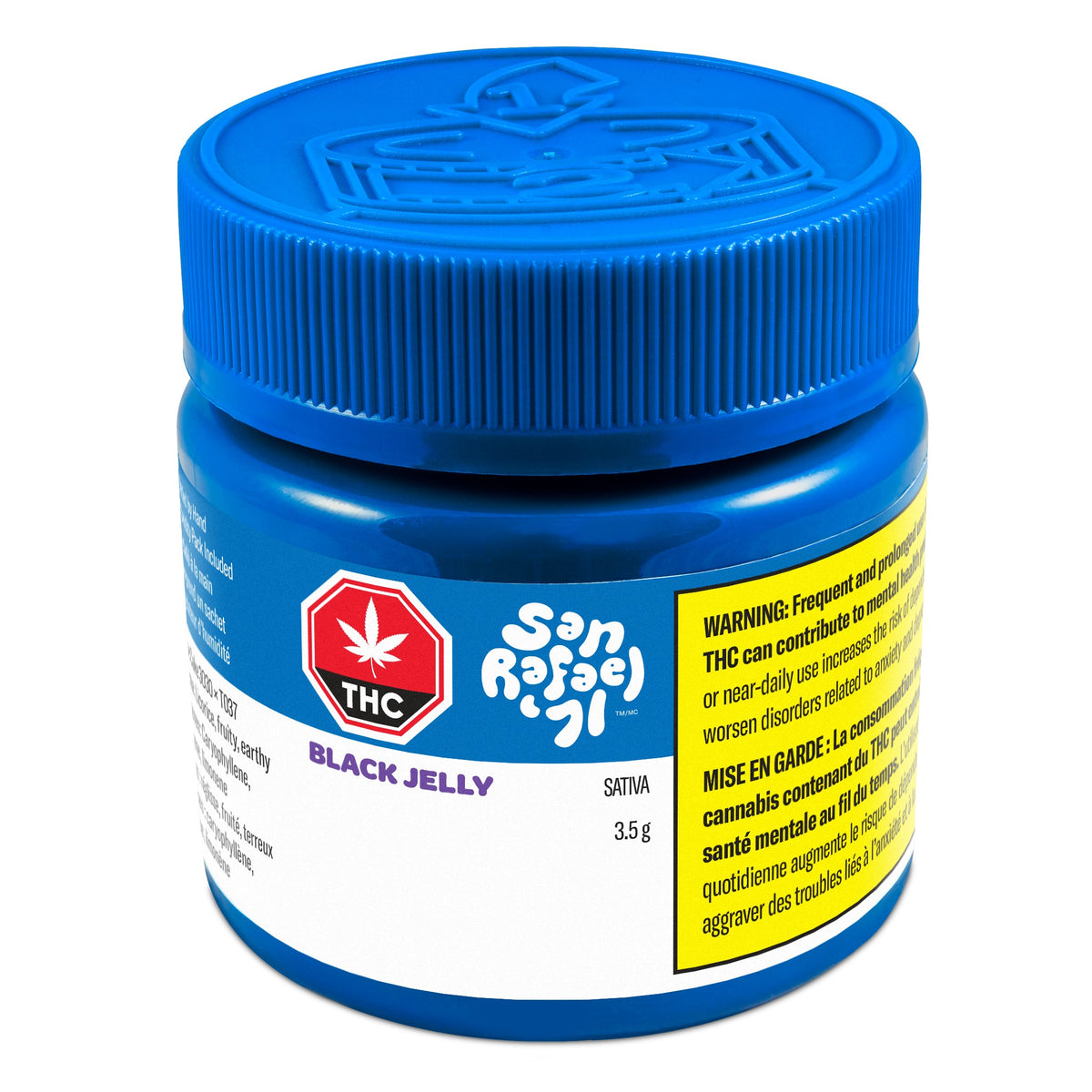 SAN RAFAEL 71 BLACK JELLY (S) DRIED - 3.5G