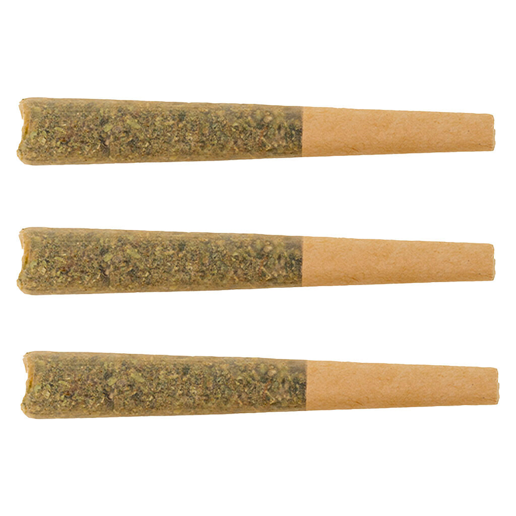 BC GREEN BANANA RNTZ (H) PRE-ROLL - 0.5G X 3