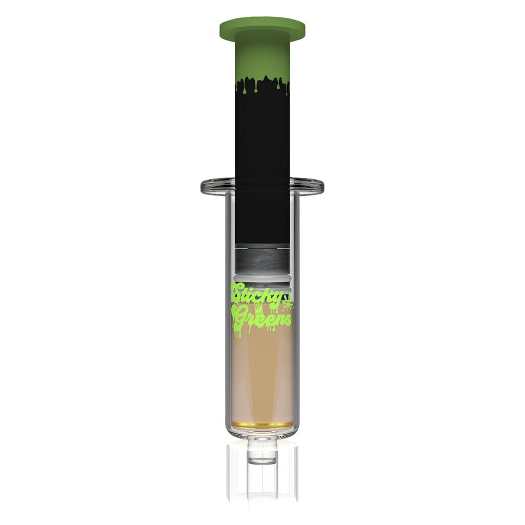 STICKY GREENS DRIPNRIP JUSTGREENS DIST (H) DAB SYRINGE 0.95G