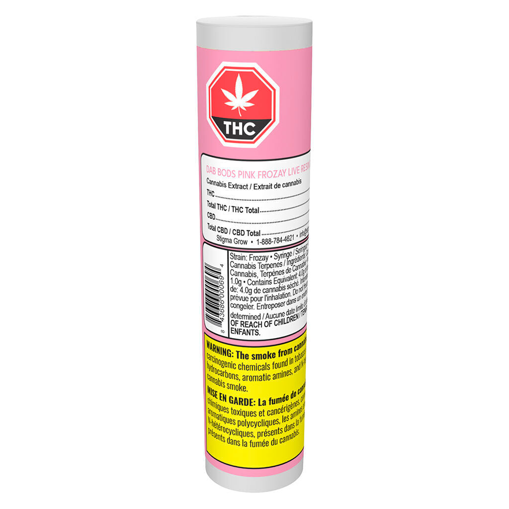 DAB BODS PINK LEMONADE (H) DAB SYRINGE - 1G