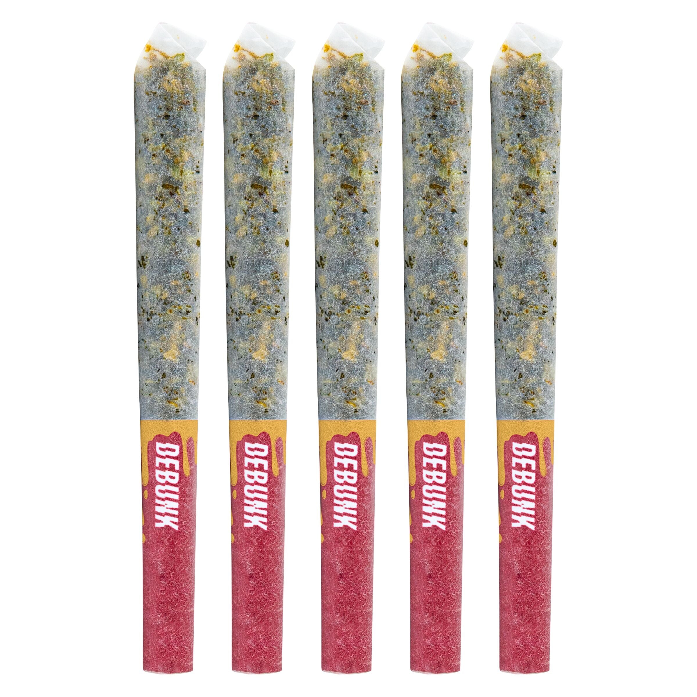 DEBUNK LEMON CHERRY GLTO DIAMOND (H) INF PRE-ROLL - 0.5G X 5