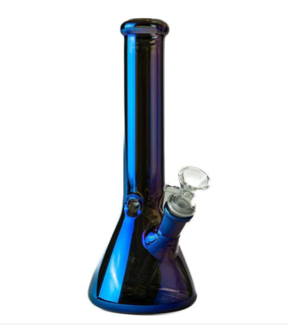 HMP - COLOUR COLLECTION WATER PIPE 10" - METALLIC BLUE