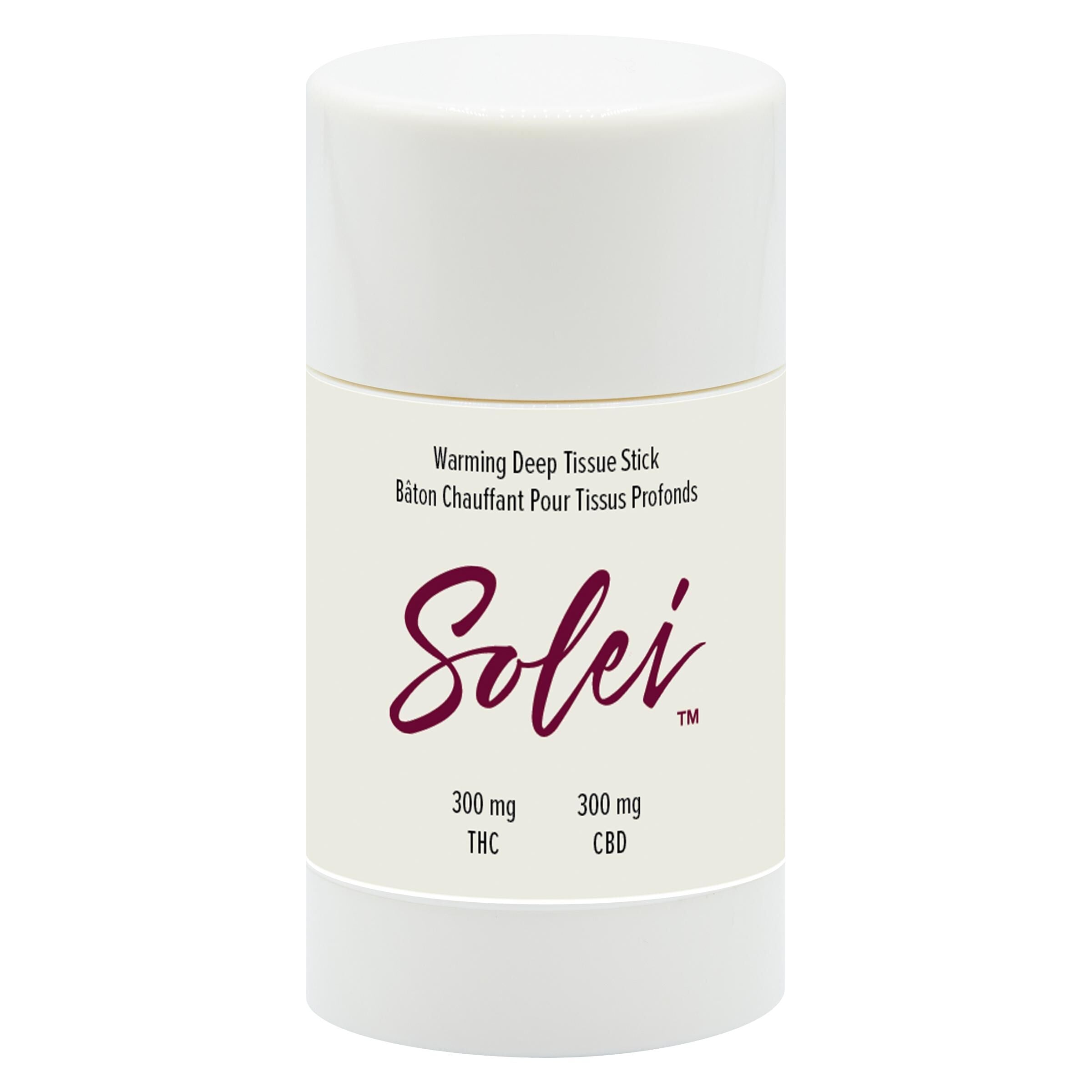 SOLEI XSTR DEEP TISSUE STICK (H) TOPICAL 500MG THC:CBD X30ML