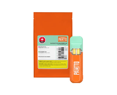 PALMETTO BLUE BLAST THC BLACKBERRY CBD (H) 3-IN-1 PEN - 1G