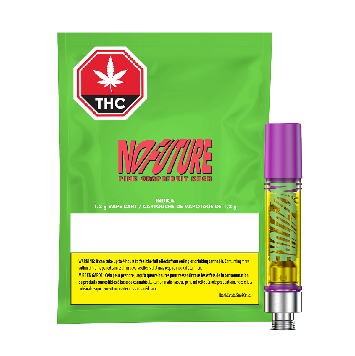 NO FUTURE PINK GRAPEFRUIT KUSH (IND) 510 - 1.2G