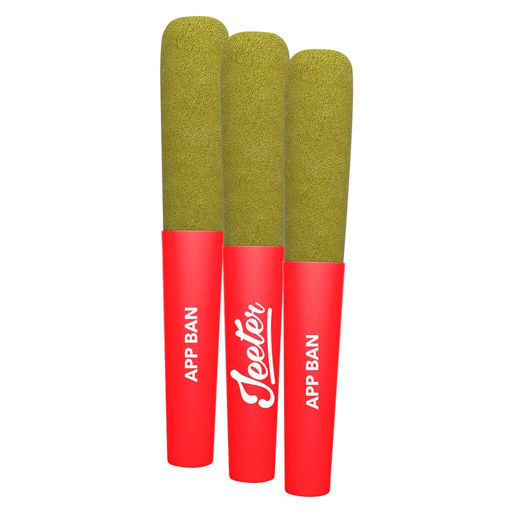 JEETER BABY JEETER APPLES N BANANAS (H) INF PRE-ROLL 0.5GX3