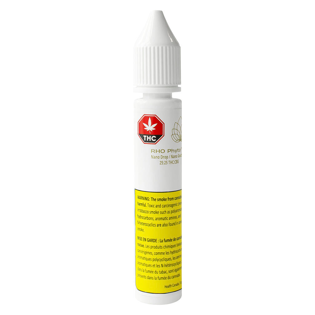 RHO PHYTO NANO DROPS (H) OIL - 25MG THC:25MG CBD X 20ML