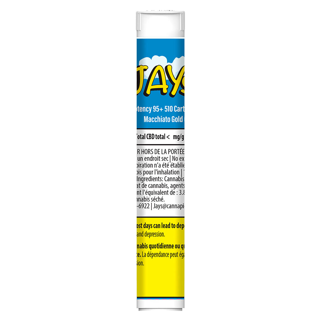 JAYS HIGH POTENCY MACCHIATO GOLD (H) 510 - 0.95G