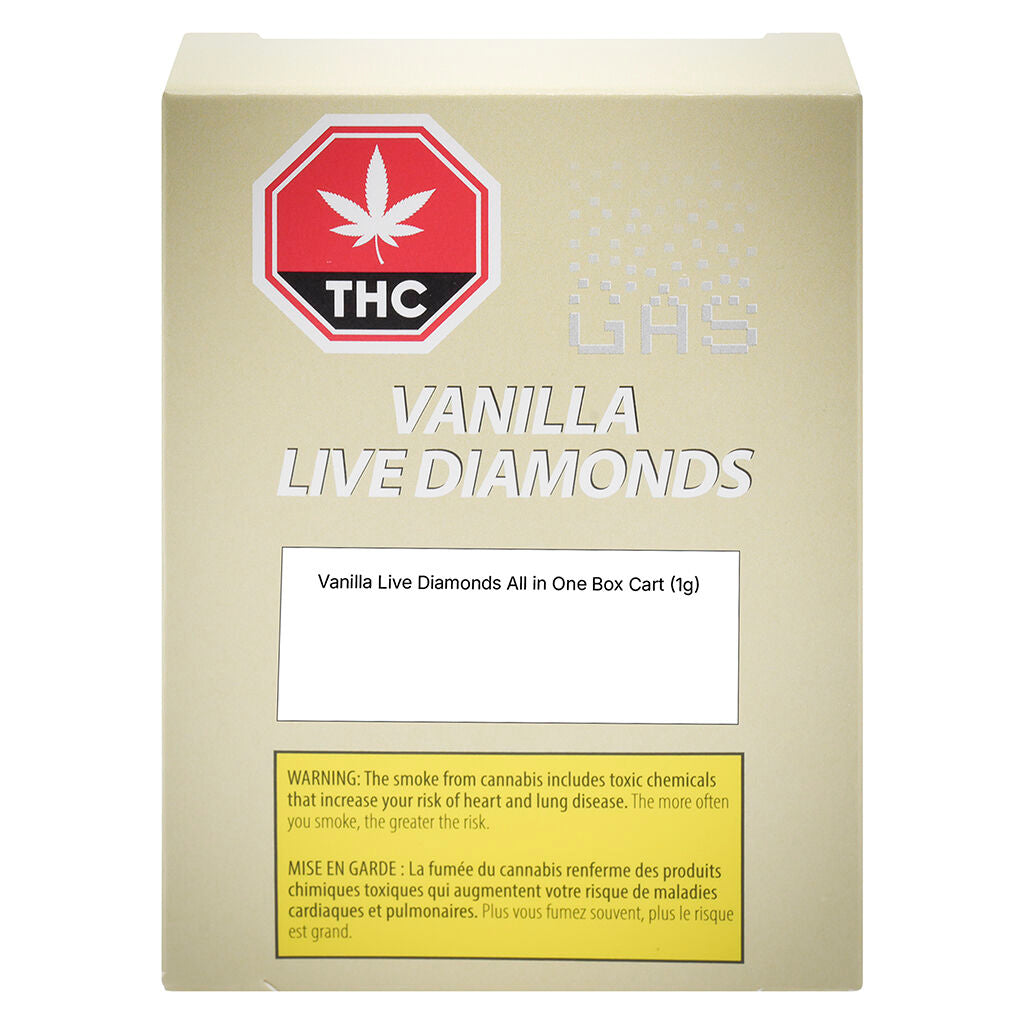 GAS BOX CART VANILLA BOBA LIVE RESIN (IND) PEN - 1G
