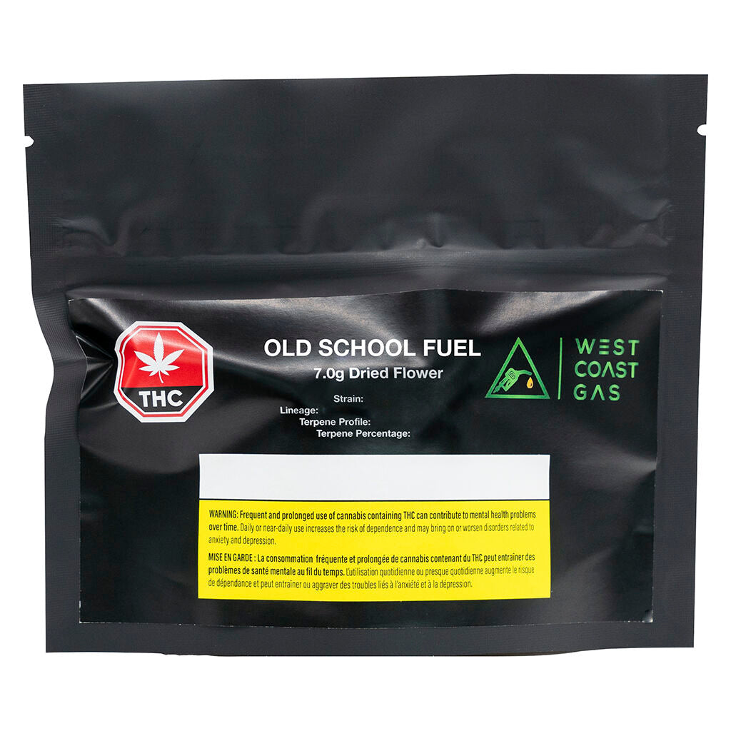 WEST COAST GAS OLD SCHOOL FUEL (IND) DRIED - 7G