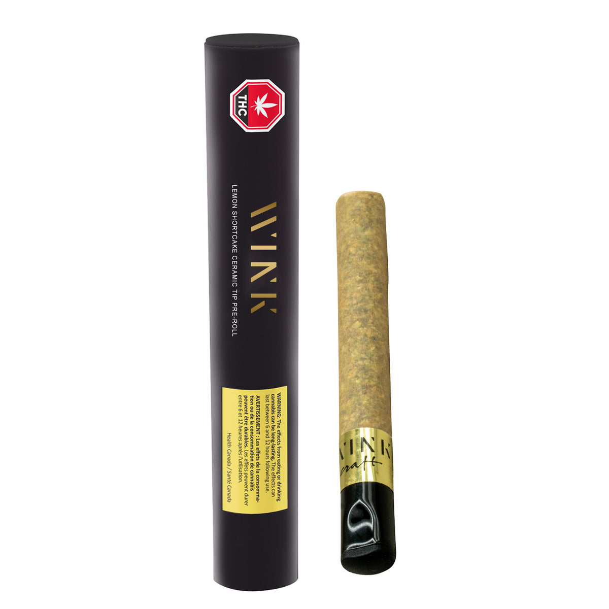 WINK LEMON SHORTCAKE CERAMIC TIP (S) PRE-ROLL - 1G X 1