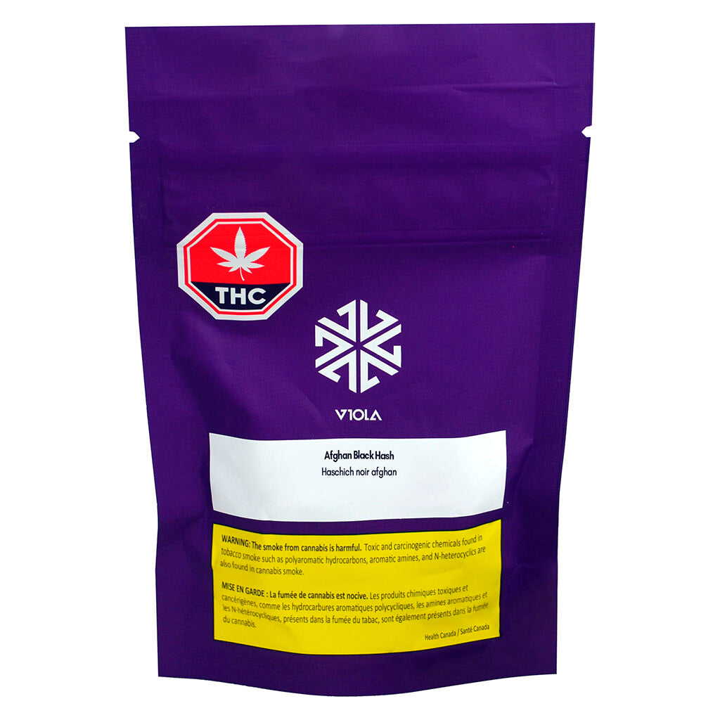 VIOLA AFGHAN BLACK (S) HASH - 2G