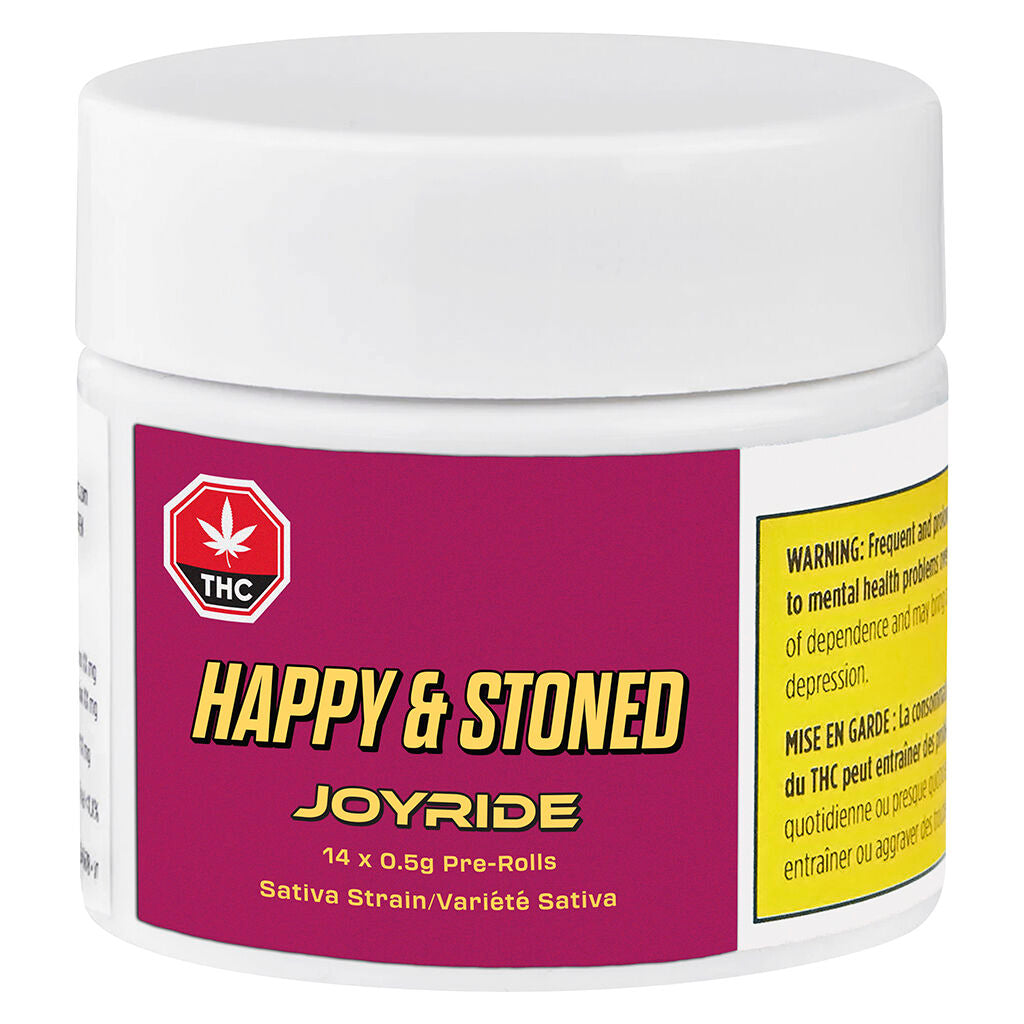 HAPPY & STONED JOYRIDE (S) PRE-ROLL - 0.5G X 14