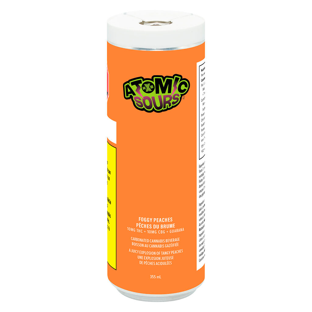 XMG+ ATOMIC SOURS FOGGY PCHS (H) BEV 10:10MG THC:CBG 355ML