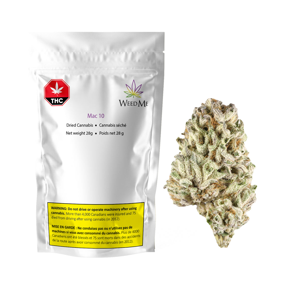 WEED ME MAC 10 (H) DRIED - 28G