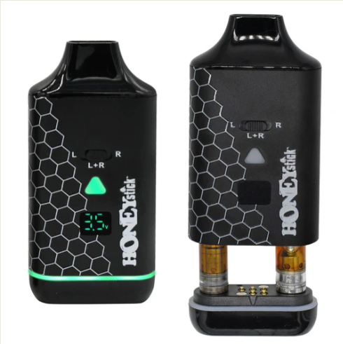 HONEYSTICK DUO 510 BATTERY - 3-IN-1 DRAW - BLACK & SILVER