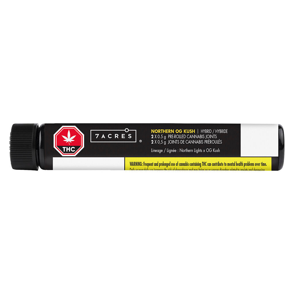 7ACRES NORTHERN OG KUSH (H) PRE-ROLL - 0.5G X 2