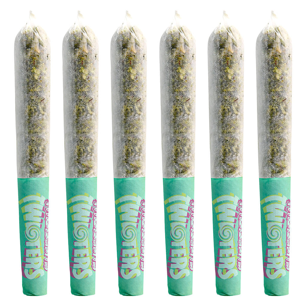 RIZZLERS TWISTERS SOUR SLAPPLE (S) INF PRE-ROLL 0.5G X 6