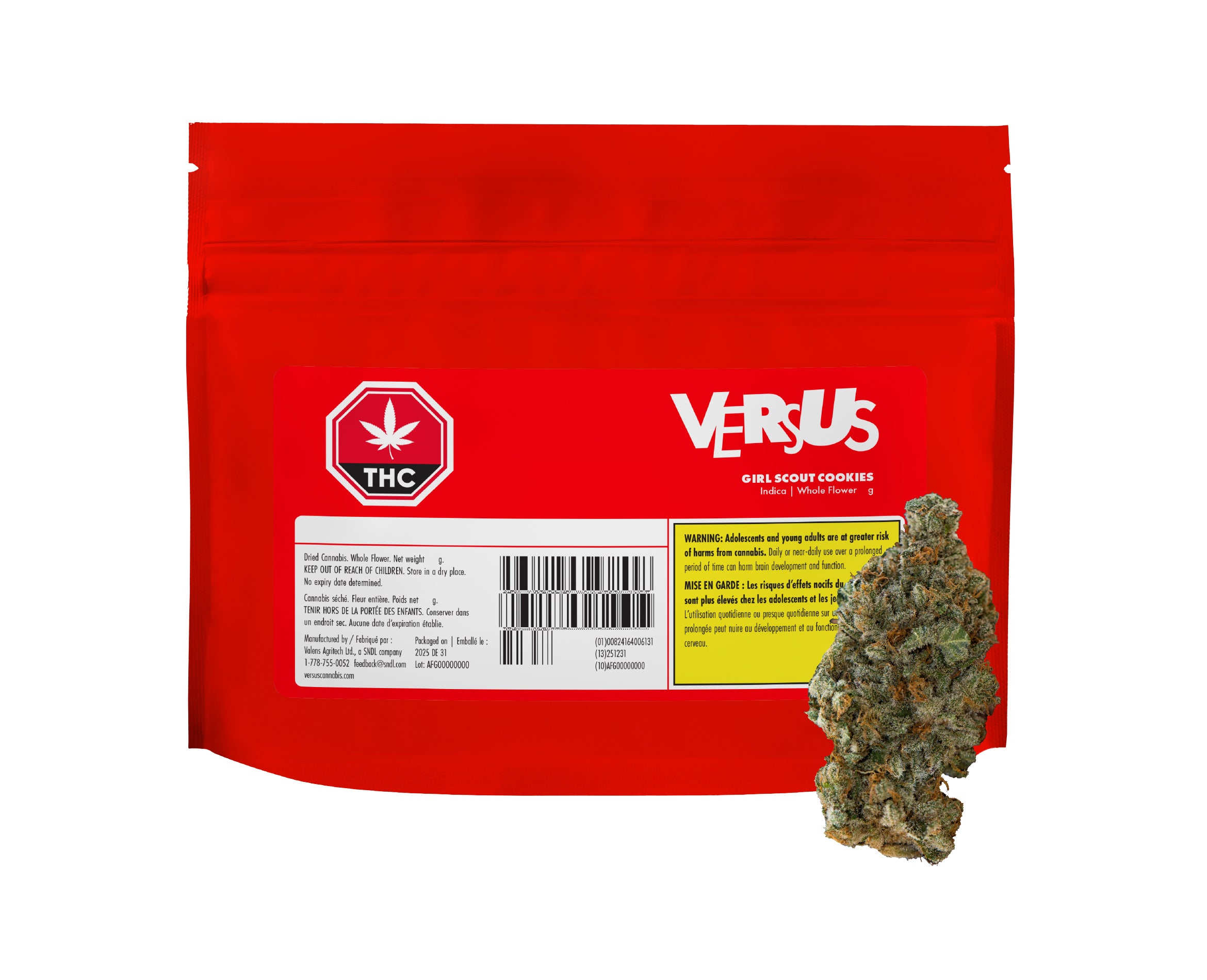 VERSUS GIRL SCOUT COOKIES (IND) DRIED - 7G