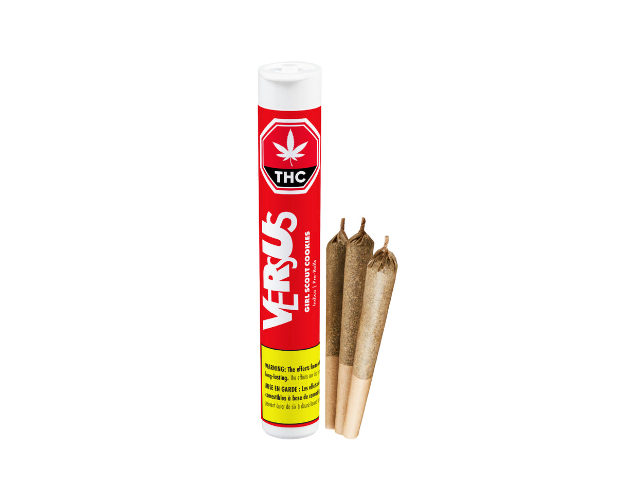 VERSUS GIRL SCOUT COOKIES (IND) PRE-ROLL - 0.5G X 3