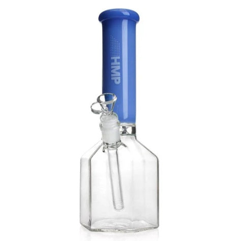 HMP 12" HEXAGONAL BASE WATER PIPE - BLUE