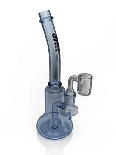 HMP 7" GLASS DAB RIG WITH BANGER - BLUE