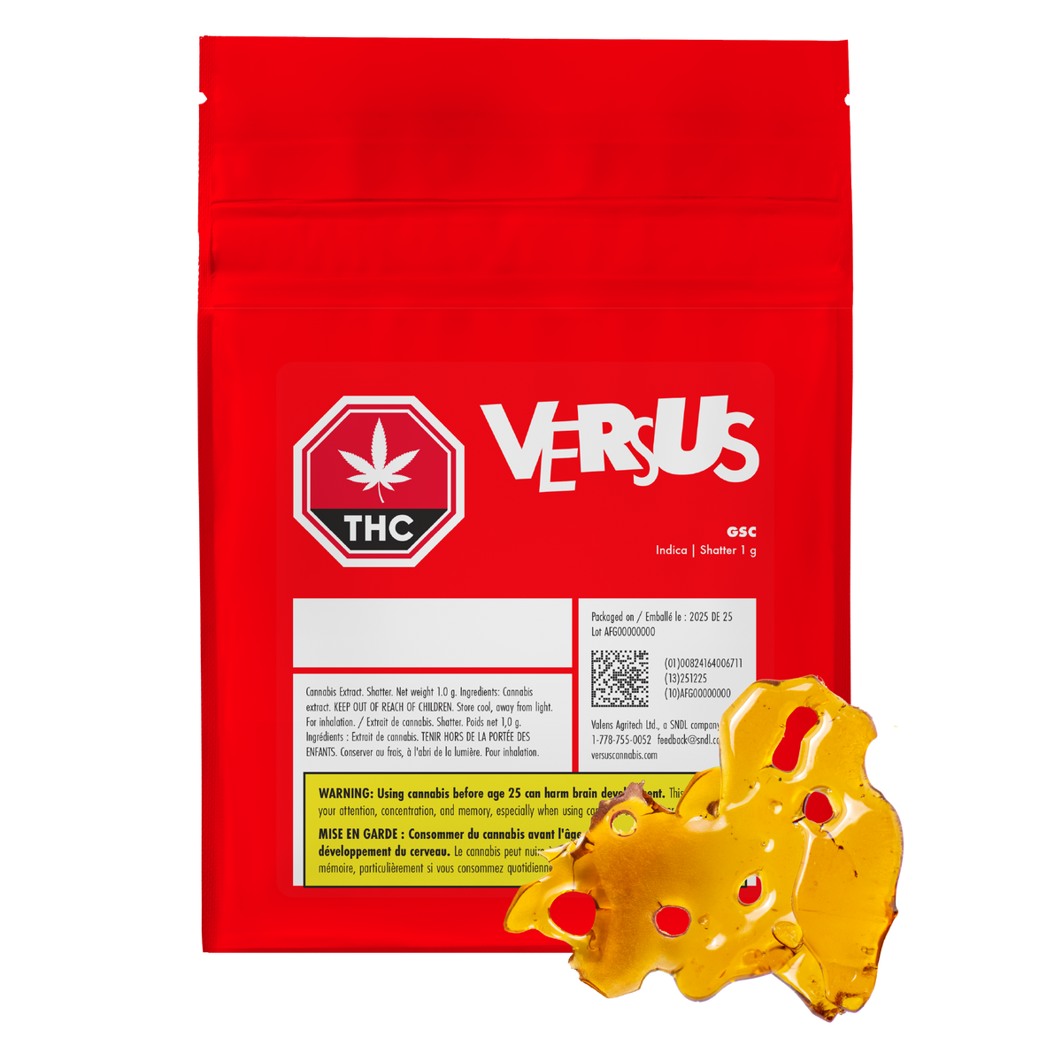 VERSUS GIRL SCOUT COOKIES (IND) SHATTER - 1G