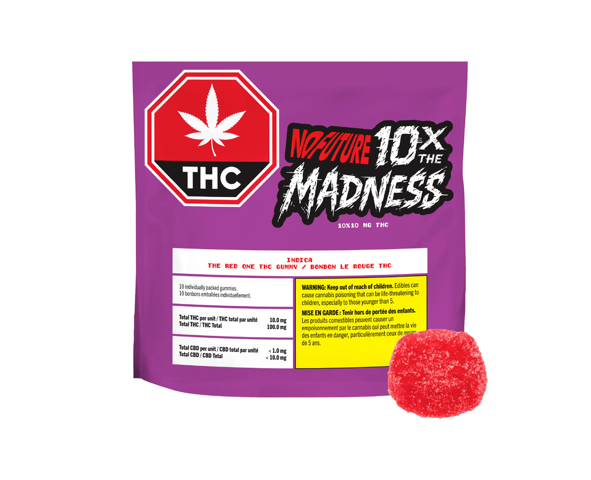 NO FUTURE 10X THE RED ONE (IND) CHEW 10MG THC X 10