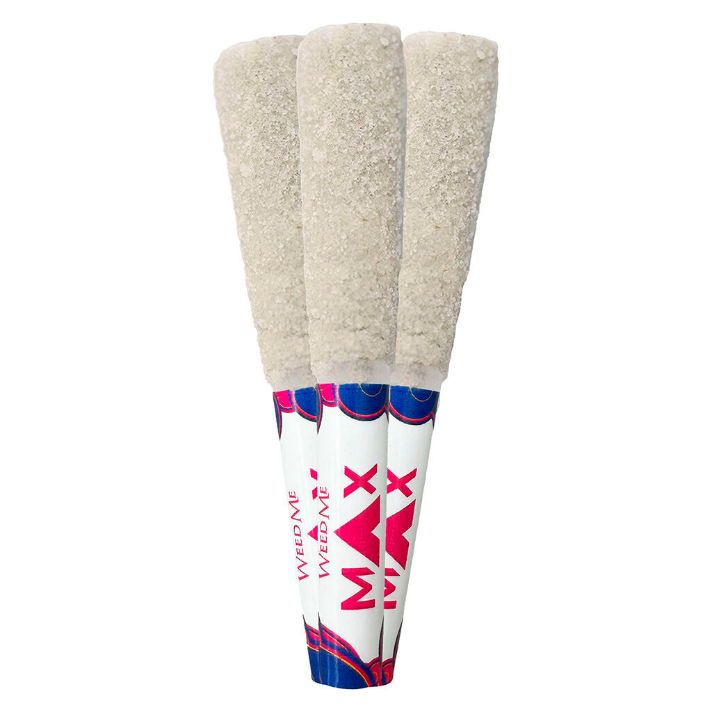 WEED ME MAX LEMON LIME THCA2 (IND) INF PRE-ROLL 0.5G X 3