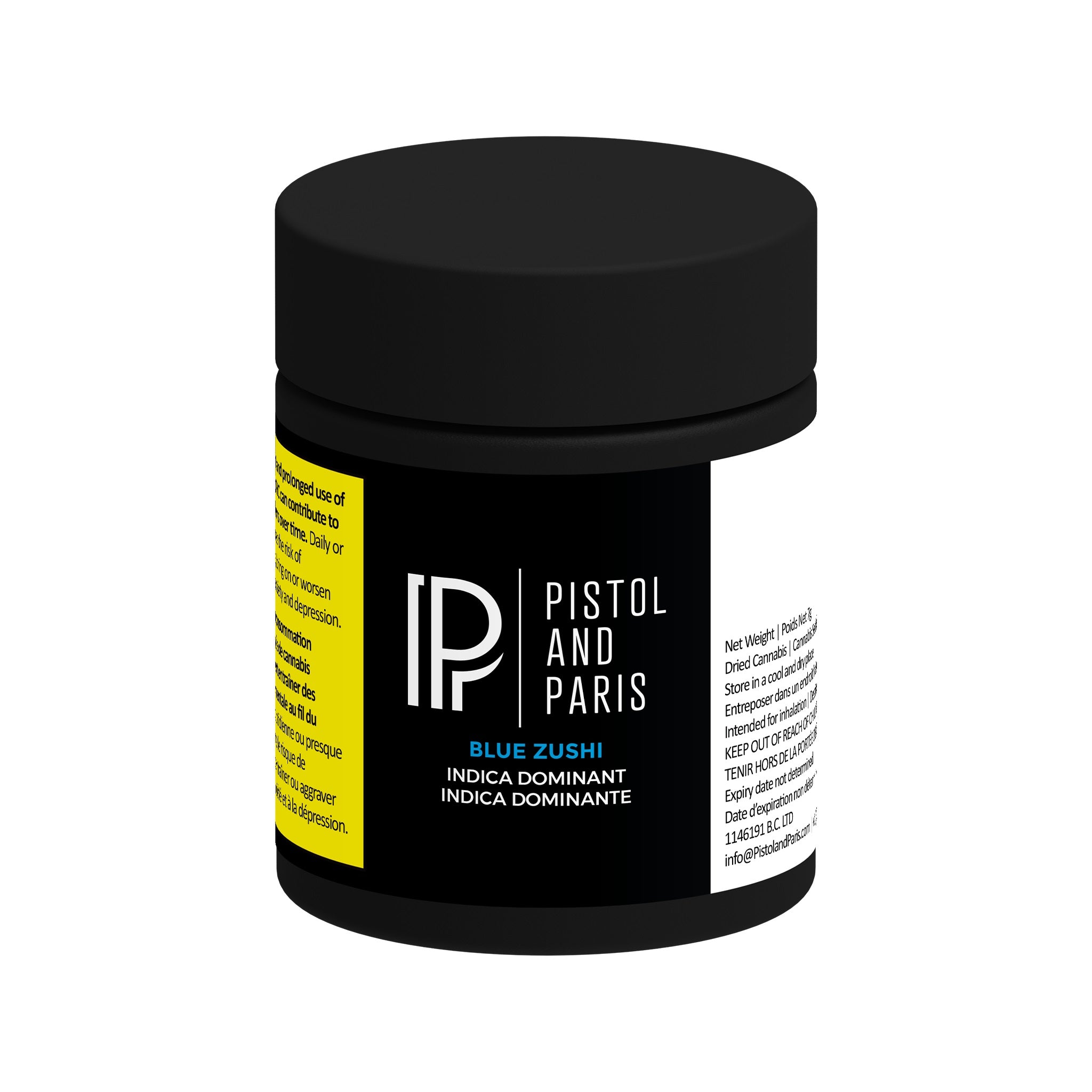 PISTOL AND PARIS BLUE ZUSHI (IND) DRIED - 7G