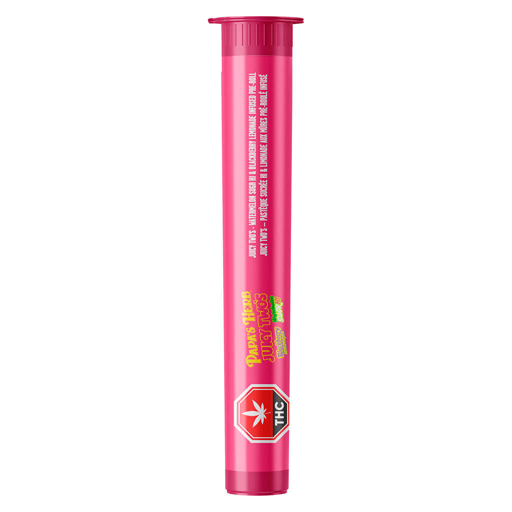 PAPAS HERB JUICY 2S WTMSGRHI:BBRYLMD (H) INF PRE-ROLL 0.5GX5