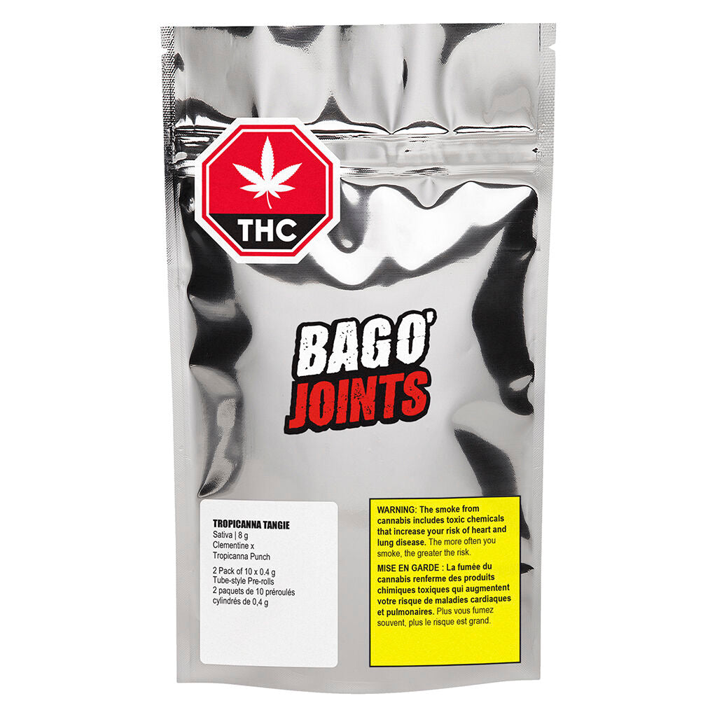 BIG BAG O BUDS BOJ TROPICANNA TANGIE (S) PRE-ROLL 0.4G X 20