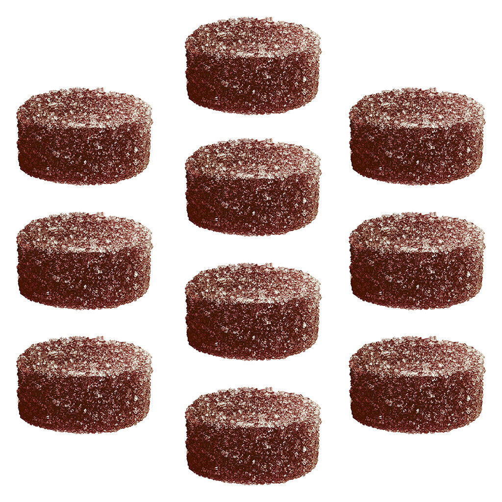 SHREDEMS PARTY PACK CHERRY COLA (IND) CHEW - 10MG THC X 10
