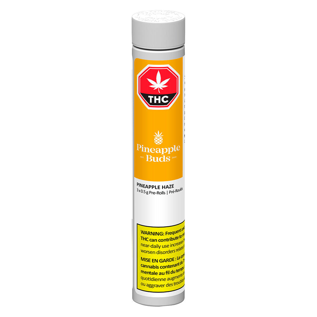 PINEAPPLE BUDS HAWAIIAN PINEAPPLE (S) PRE-ROLL - 0.5G X 3