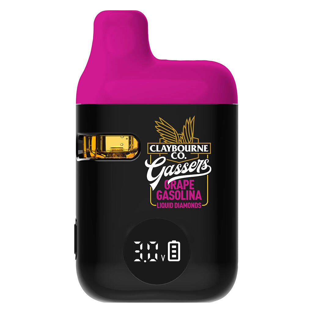CLAYBOURNE GASSERS GRAPE GASOLINA LIQ DMND (IND) PEN - 0.95G