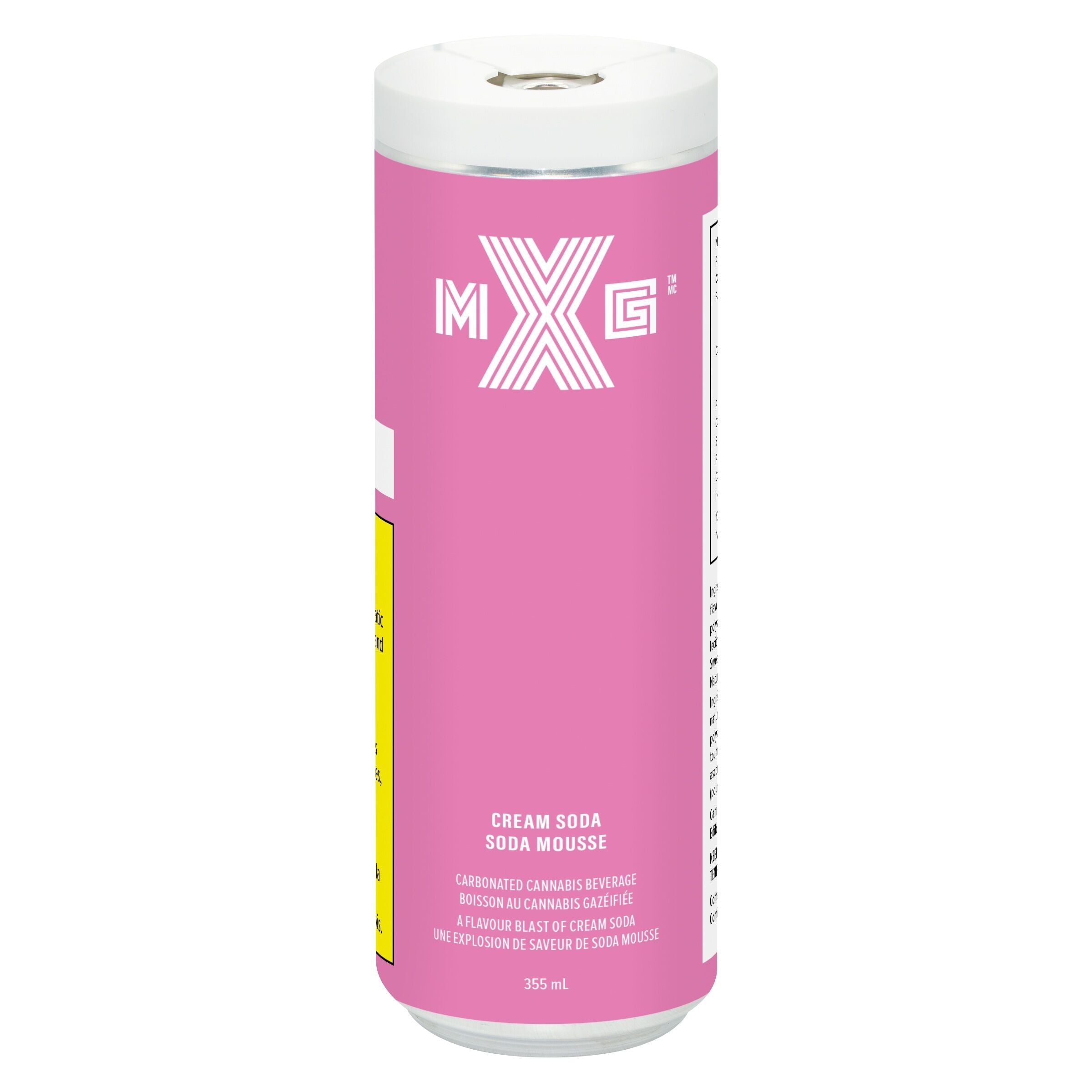 XMG CREAM SODA (H) BEV - 10MG THC X 355ML - 4PK