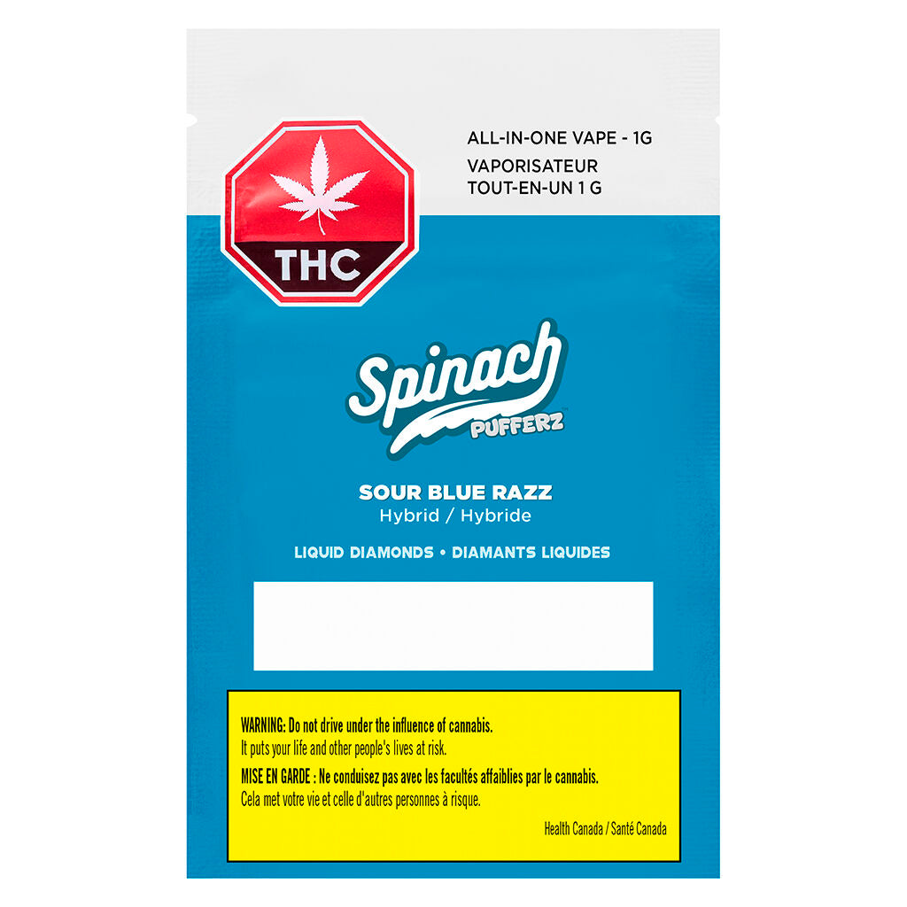 DNU - SPINACH SOUR BLUE RAZZ LIQ DMND (H) PEN - 1G