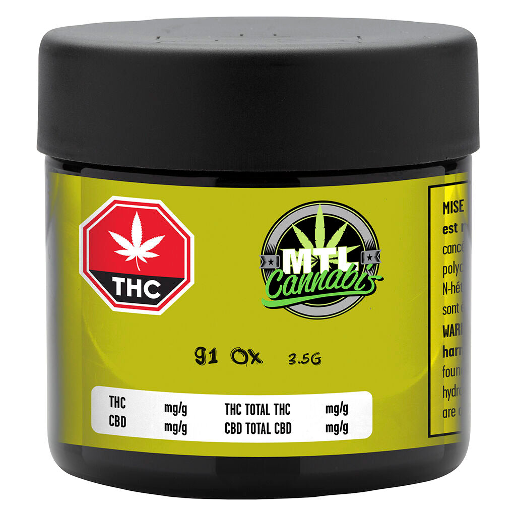 MTL CANNABIS 91 OX (IND) DRIED - 3.5G