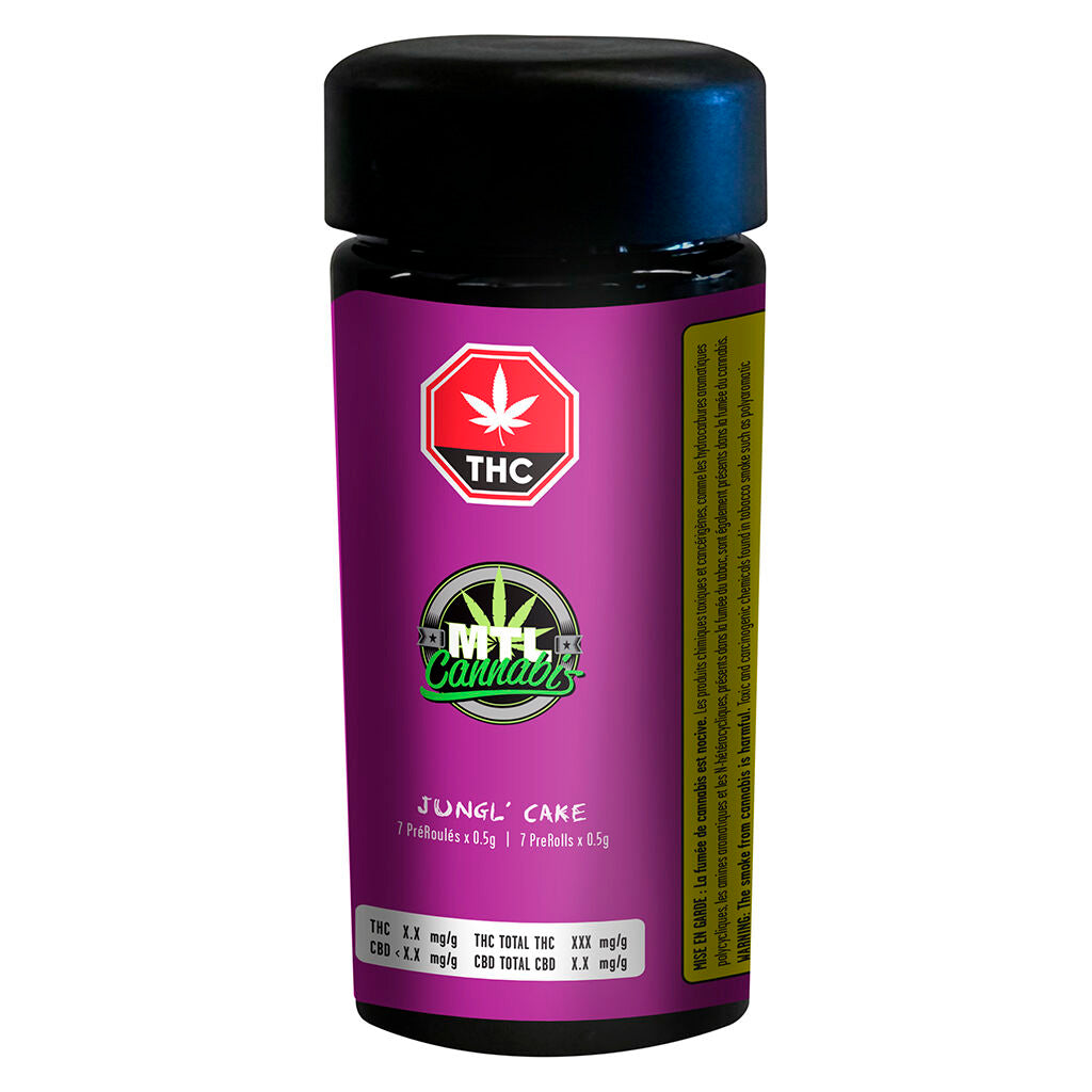 MTL CANNABIS JUNGL CAKE (S) PRE-ROLL - 0.5G X 7