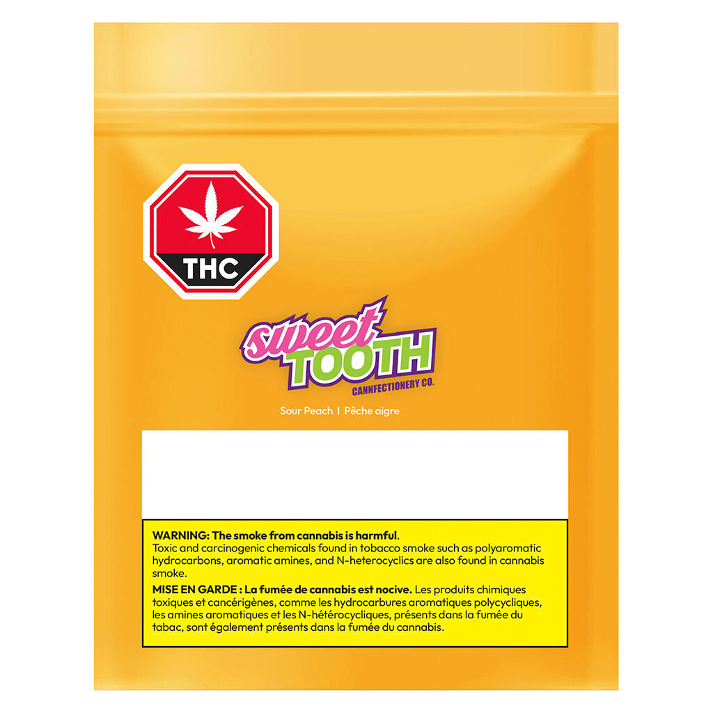 DEEP SPACE PROPULSION SOUR PEACH CAFN (H) CHEW 10MG THC X 10