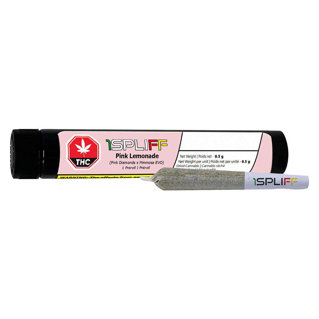 1 SPLIFF PINK LEMONADE (IND) PRE-ROLL 0.5G X 1