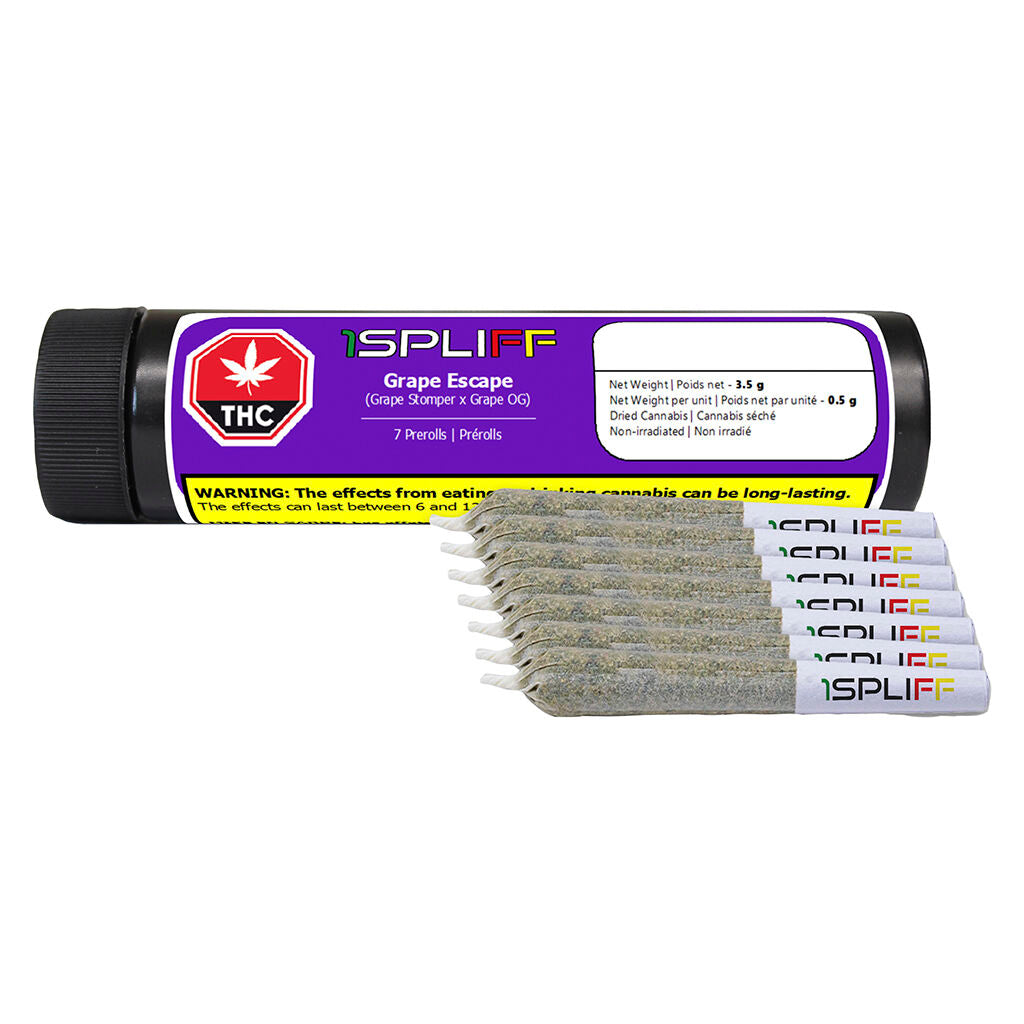 1 SPLIFF HAWAIIAN SNOWCONE (S) PRE-ROLL 0.5G X 7